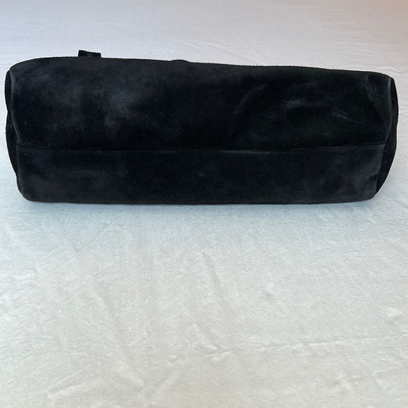SOLD: Miu Miu Black Suede Bag - Picture 7 of 16